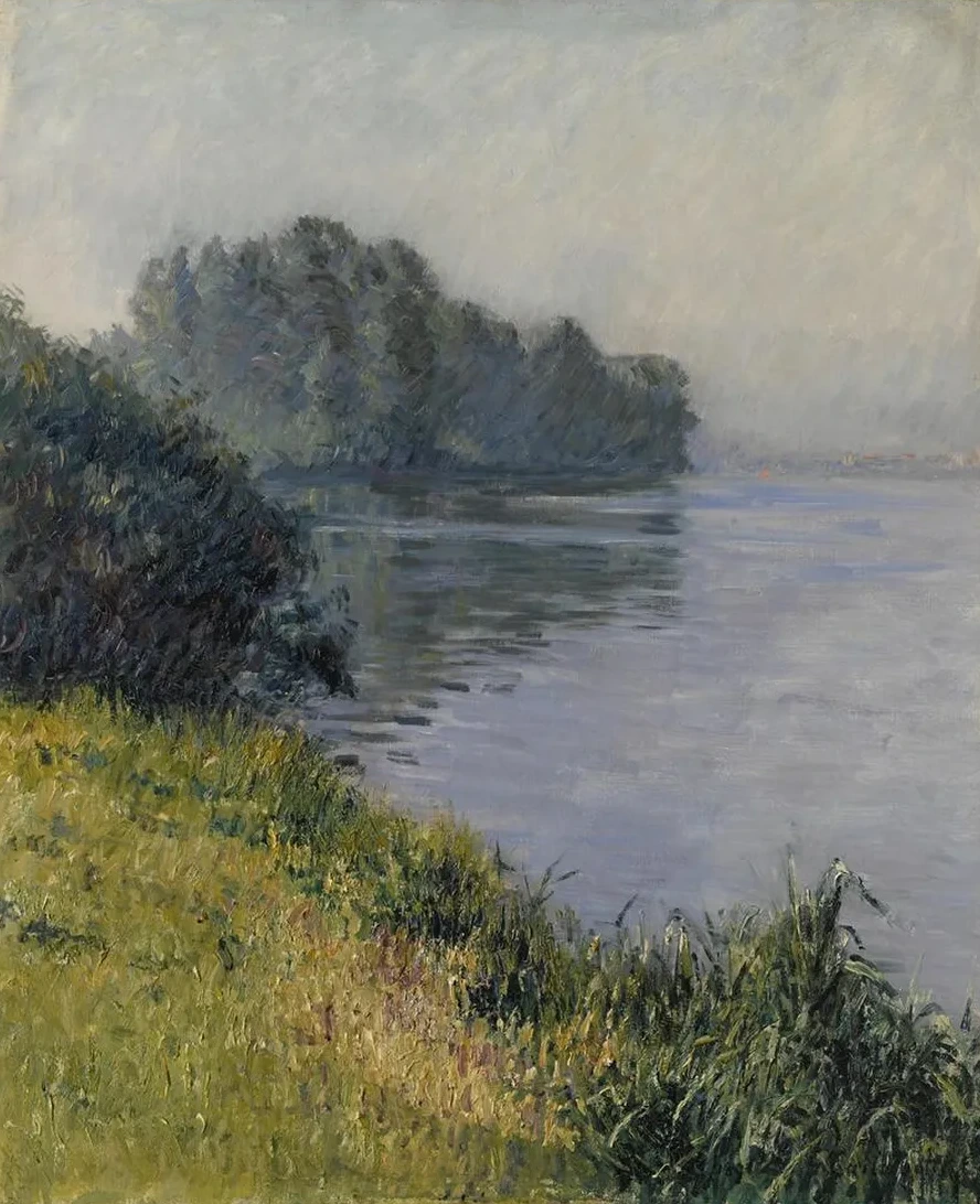 La Seine L le Marante Par Temps Brumeux