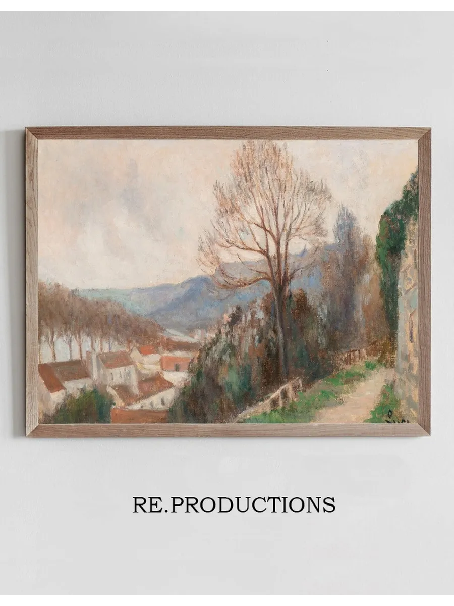 La Seine Vue Des Hauteurs de Rolleboise