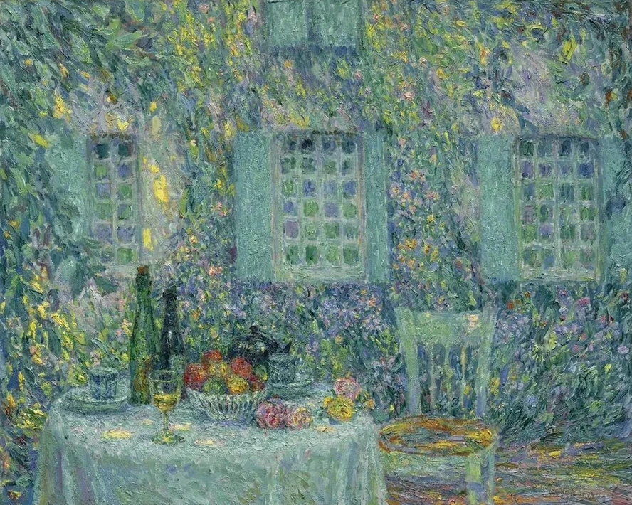 La Table, Soleil Dans les Feuilles, Gerberoy
