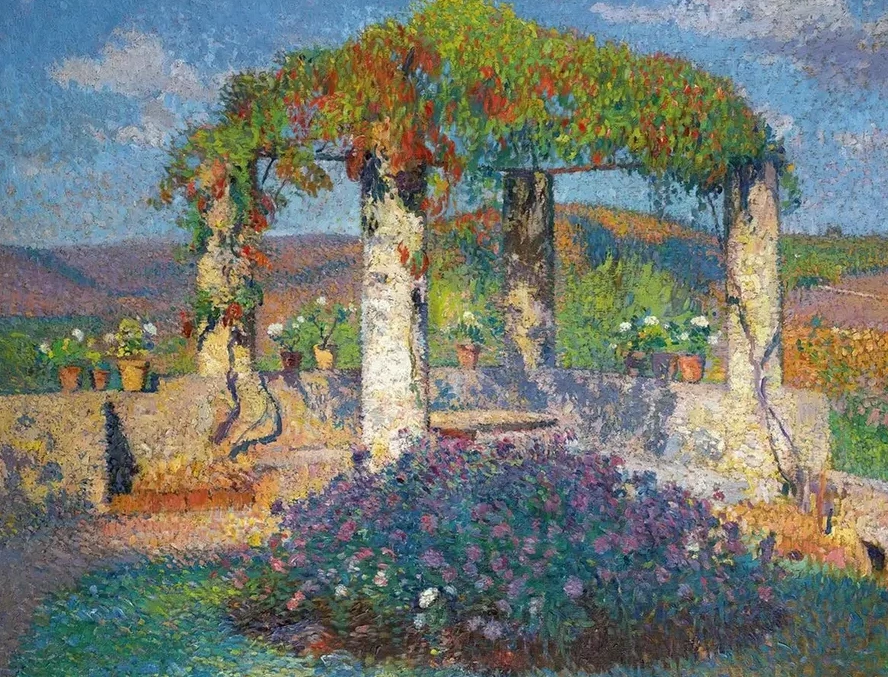 La Tonelle De L angle Nord - Ouest Du Parc De Marquayrol