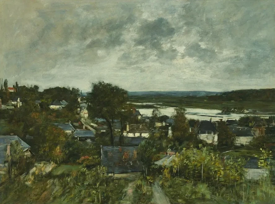 La Touques near Deauville
