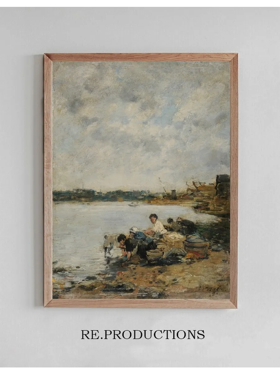 La Touques, le Matin