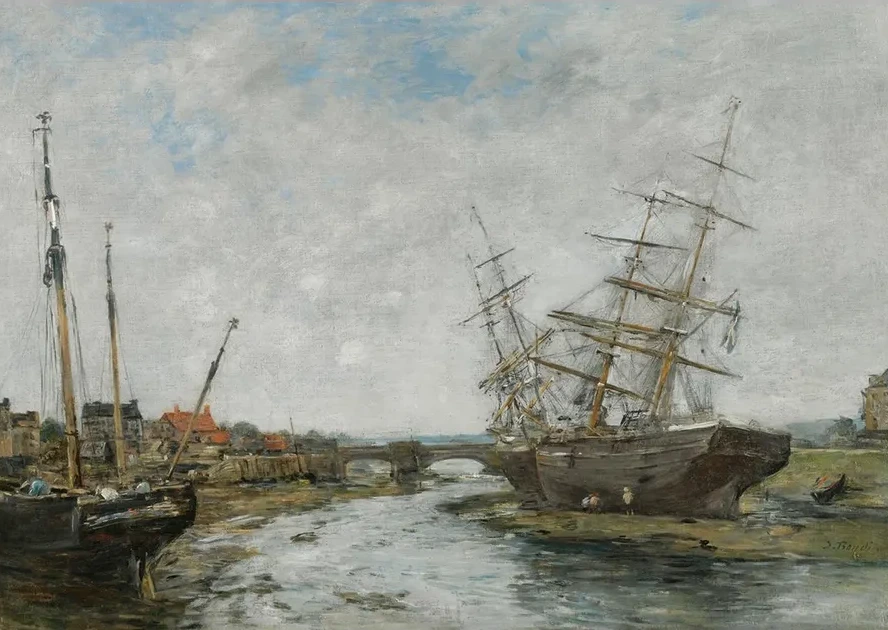 La Touques. Mar e Basse