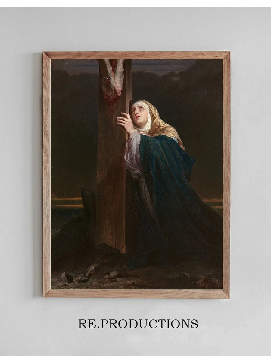 La Vierge Au Pied de la Croix