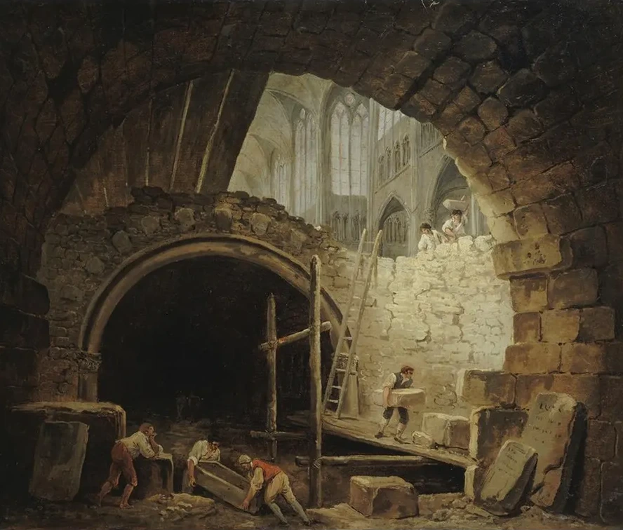 La Violation Des Caveaux Des Rois Dans la Basilique de Saint - Denis, En Octobre 1793