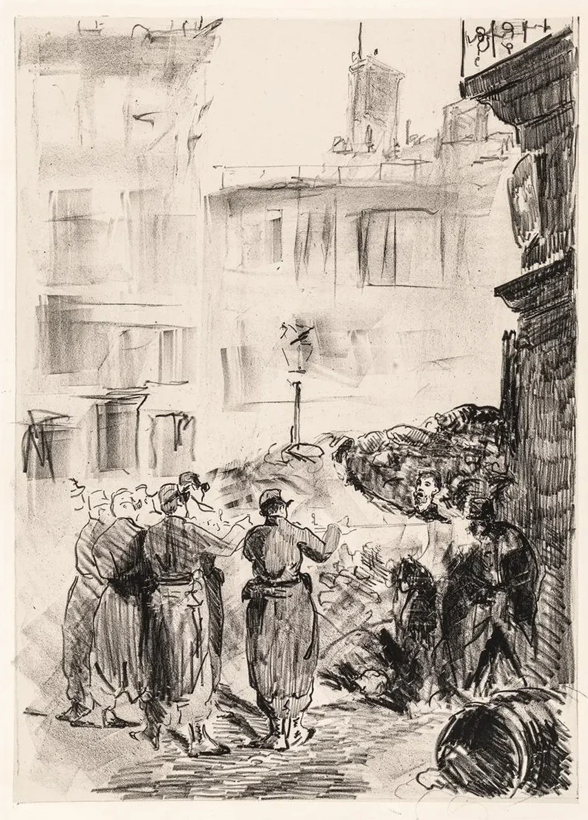La Barricade Sc Ne de la Commune de Paris