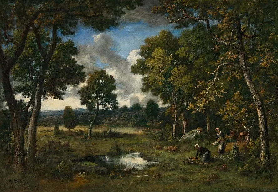 La Bas D Apremont, Deux B Cheronnes Pr's de Deux Mares