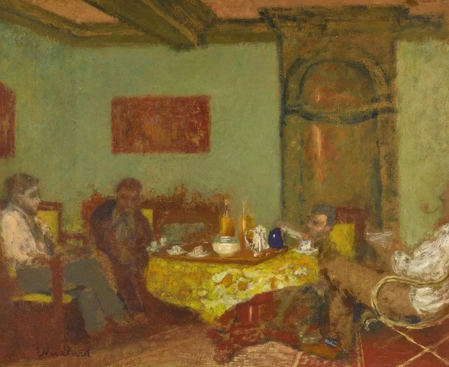 La Conversation, Chez les Natanson Valvins