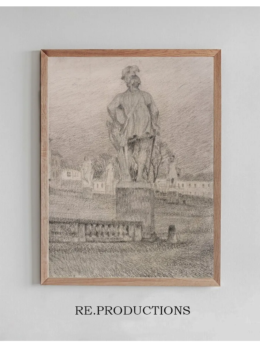 La Cour D Honneur, la Statue de du Guesclin, Versailles