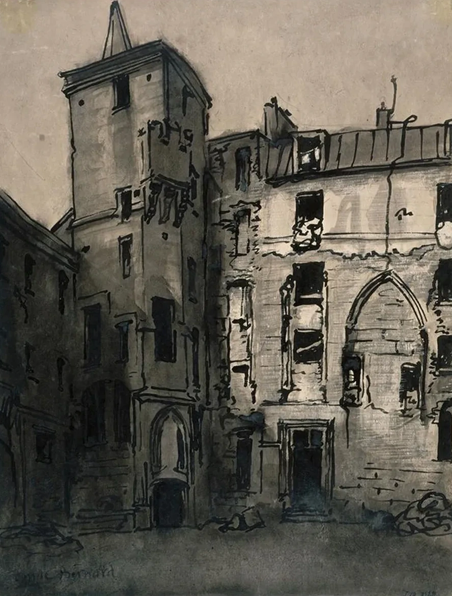 La Cour de L H Tel de Sens
