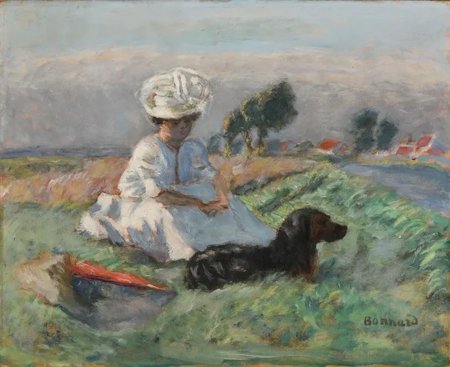 La Femme Au Chien