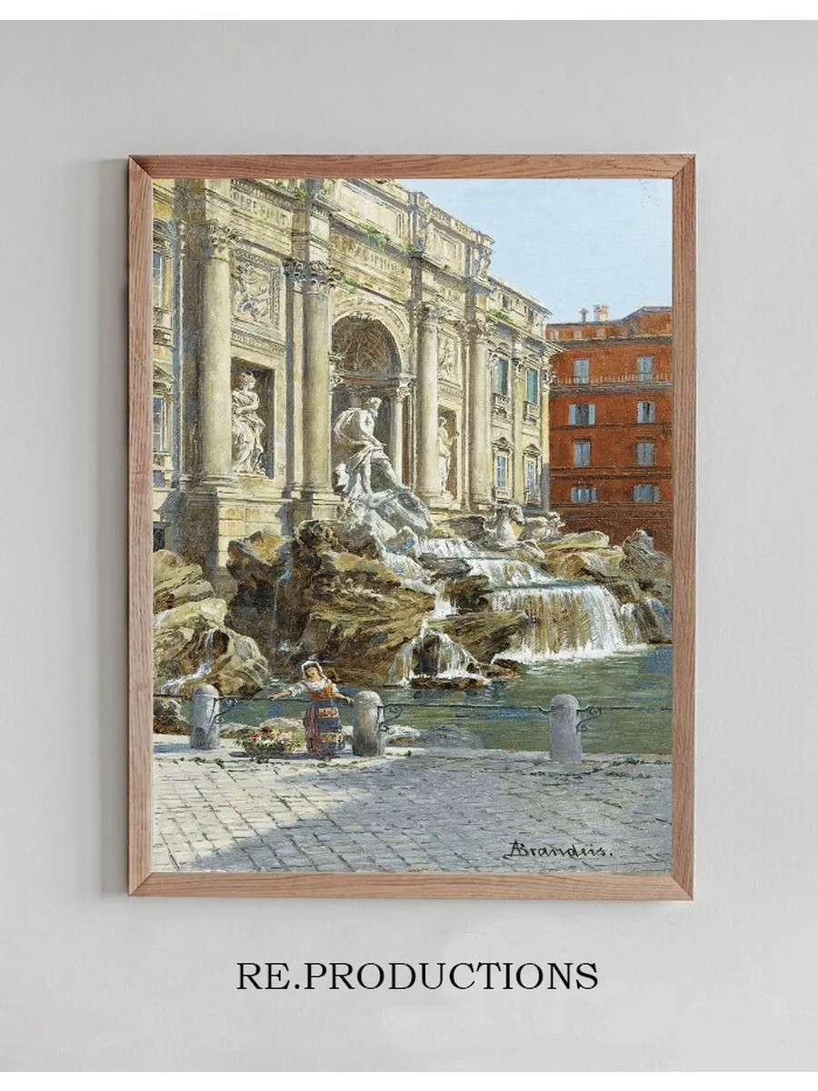 La fontaine de Trevi Rome