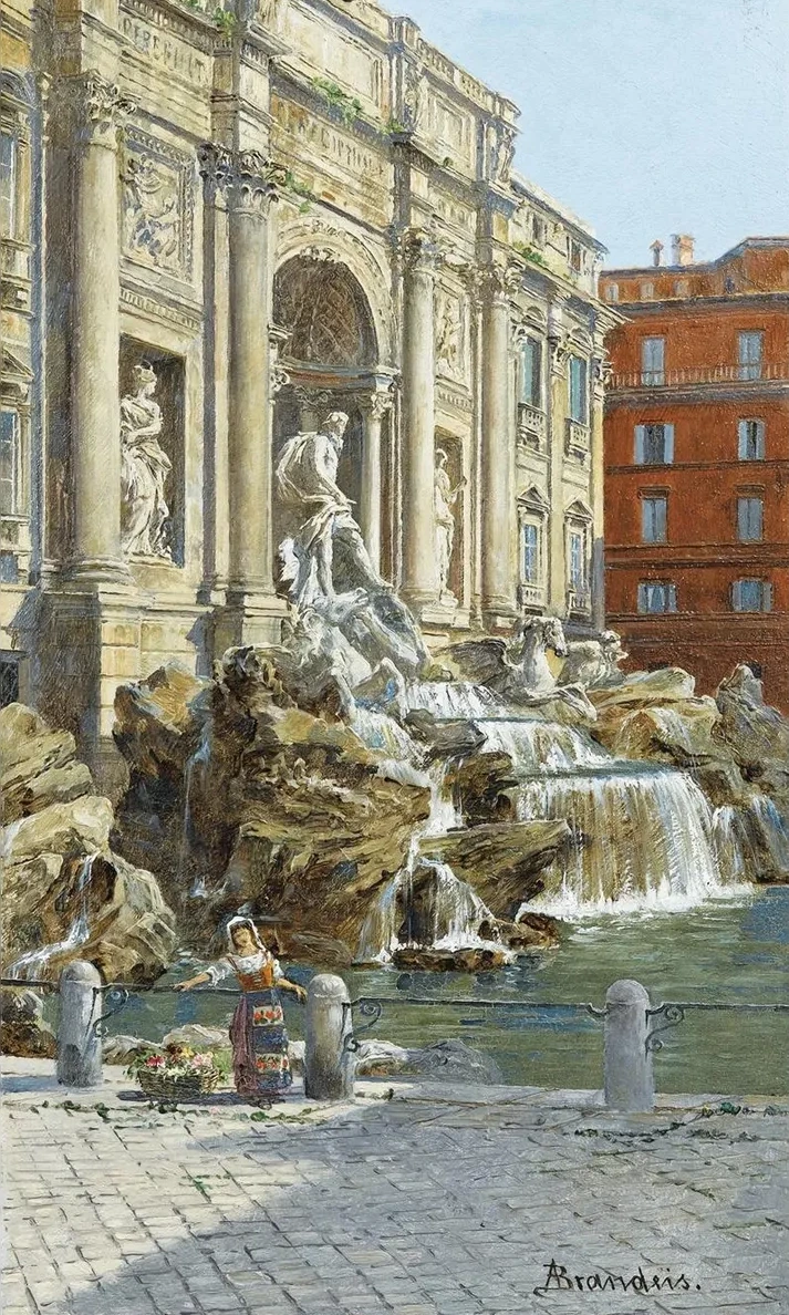 La fontaine de Trevi Rome