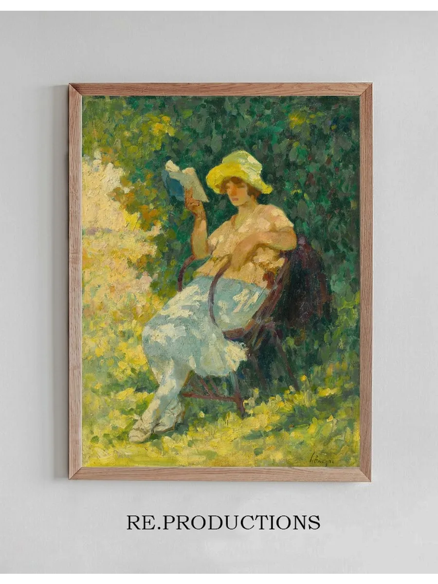 La Lecture Au Jardin