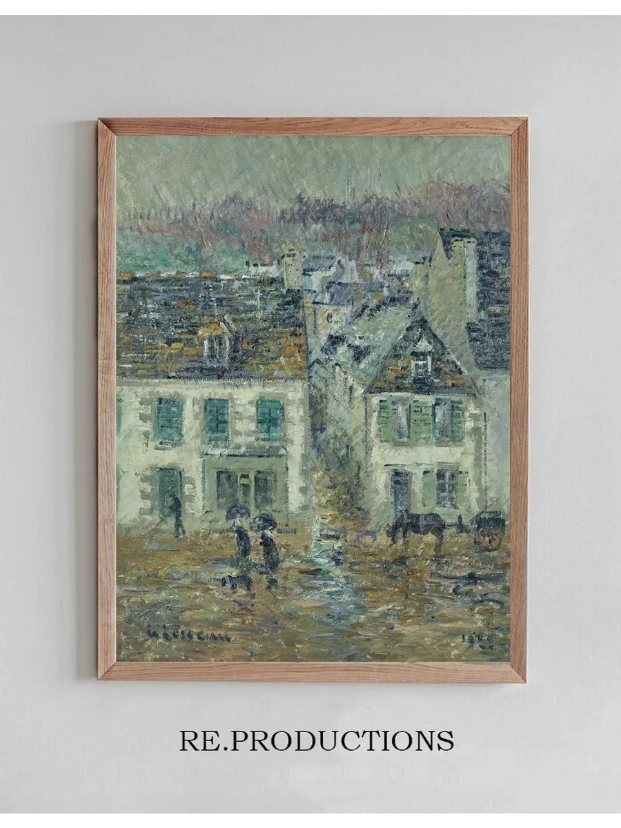 La pluie Pont - Aven