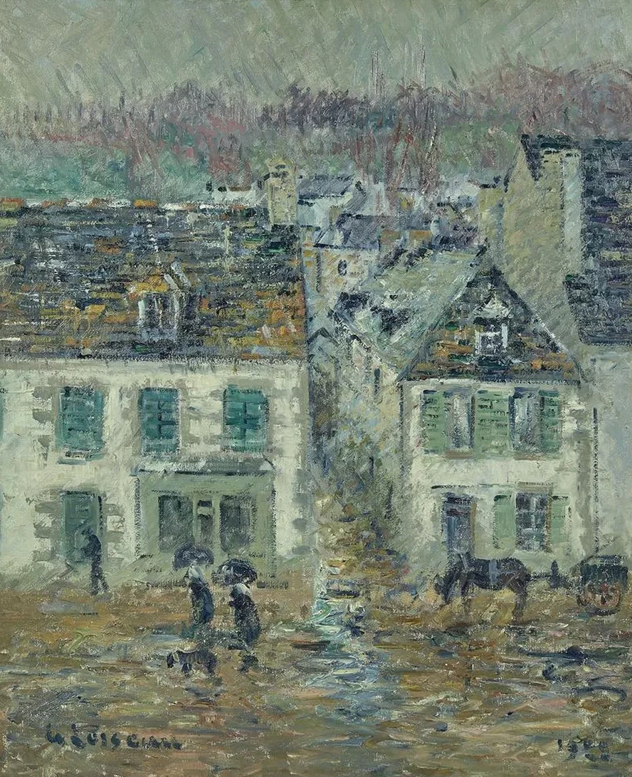La pluie Pont - Aven