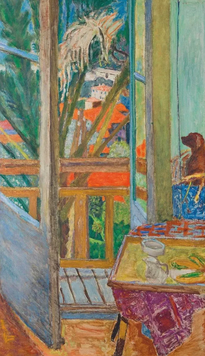 La Porte - Fen Tre Avec Chien