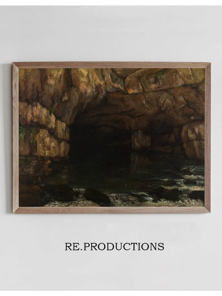 La source de la Loue (The Source of the Loue)