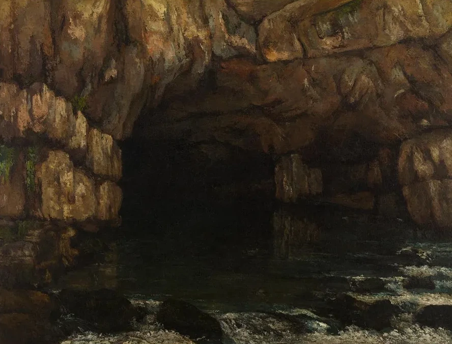La source de la Loue (The Source of the Loue)