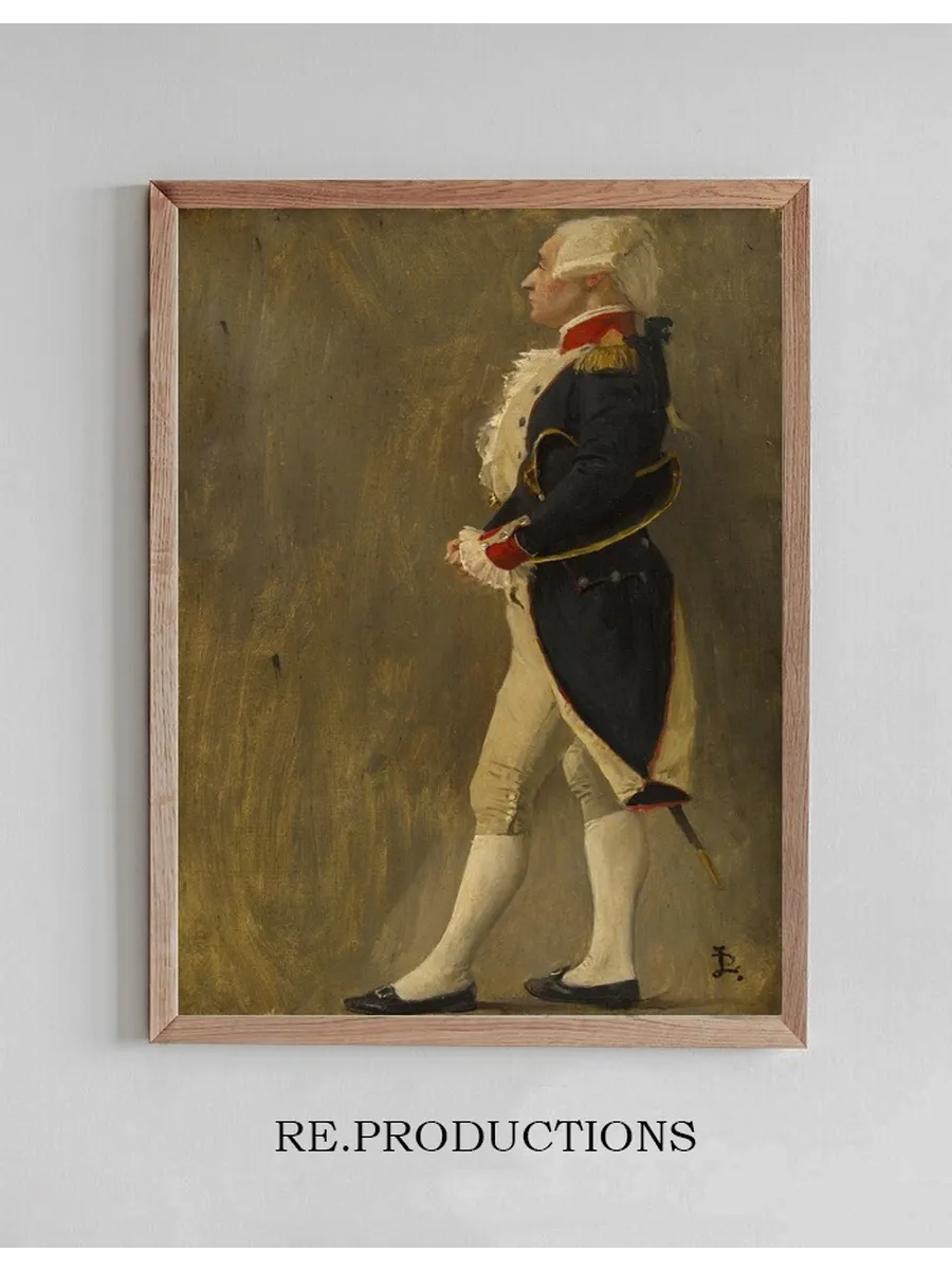 La Vo Te D Acier, Silhouette du Marquis de Lafayette