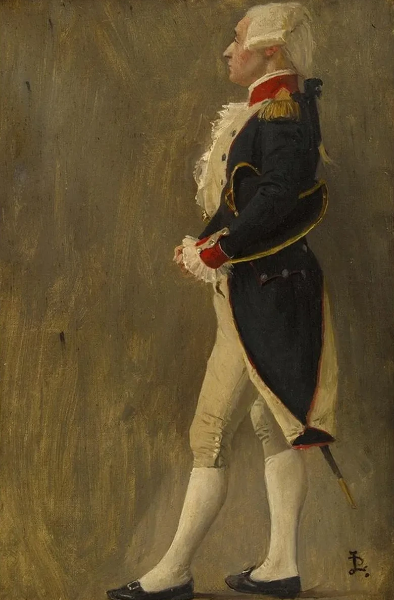 La Vo Te D Acier, Silhouette du Marquis de Lafayette