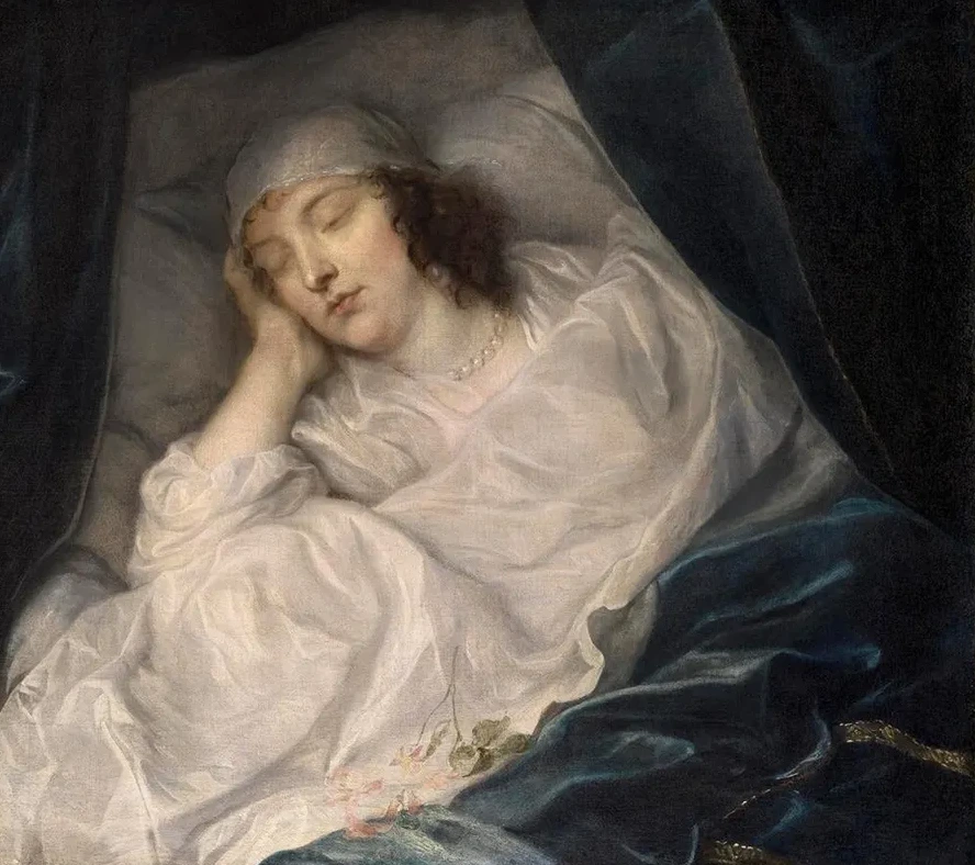 Lady Digby, on her Deathbed