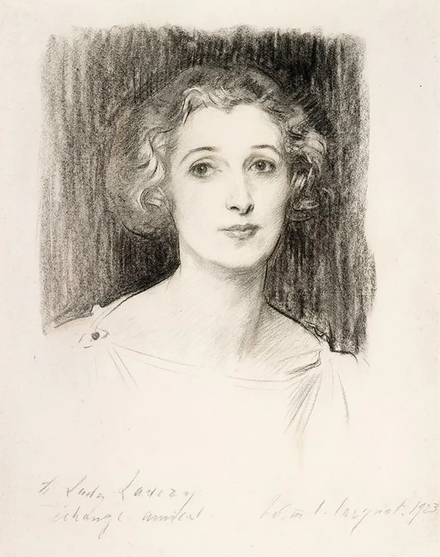 Lady Hazel Lavery, (c.1887 - 1935), 2nd Wife of the artist Sir John Lavery