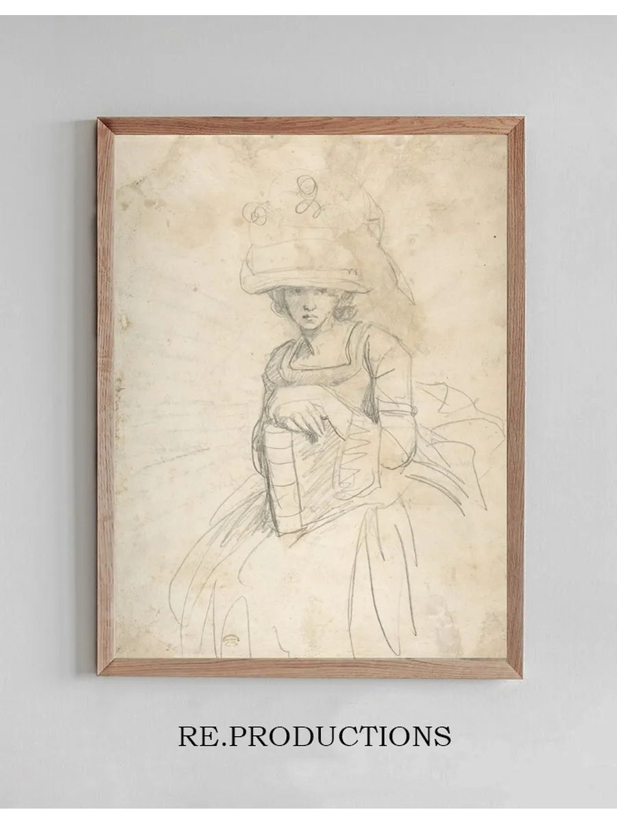 Lady Holding a Book
