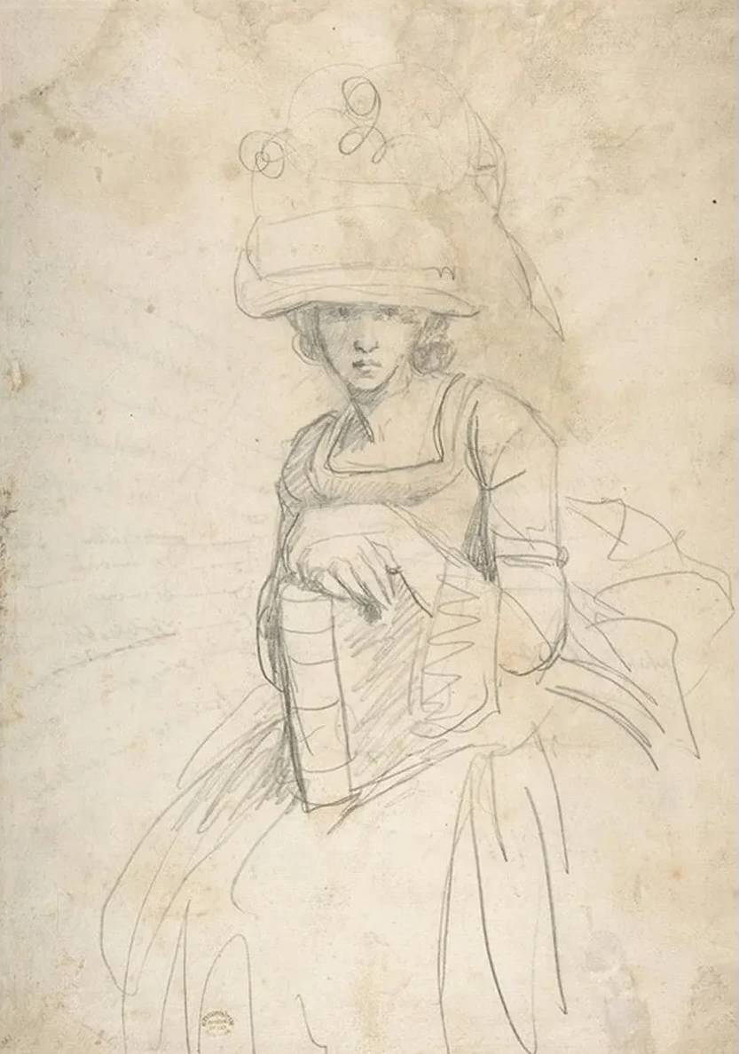 Lady Holding a Book
