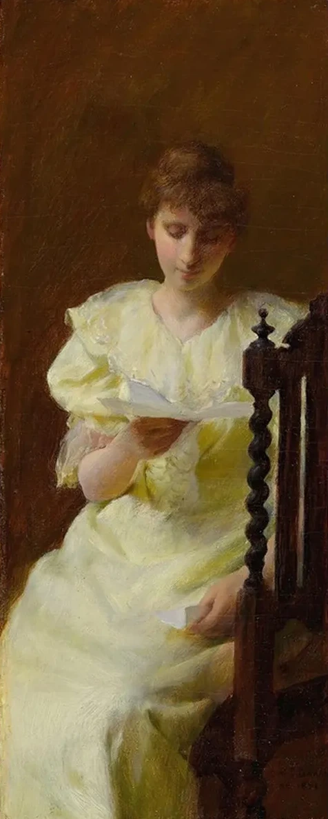 Lady In Yellow