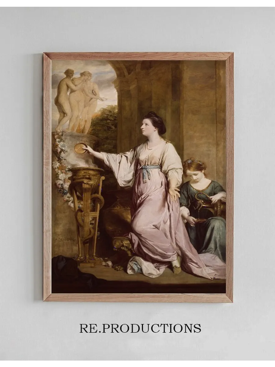 Lady Sarah Bunbury Sacrificing to the Graces