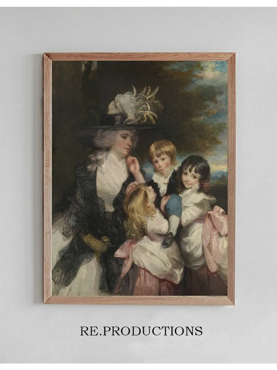 Lady Smith (Charlotte Delaval) and Her Children (George Henry, Louisa, and Charlotte)