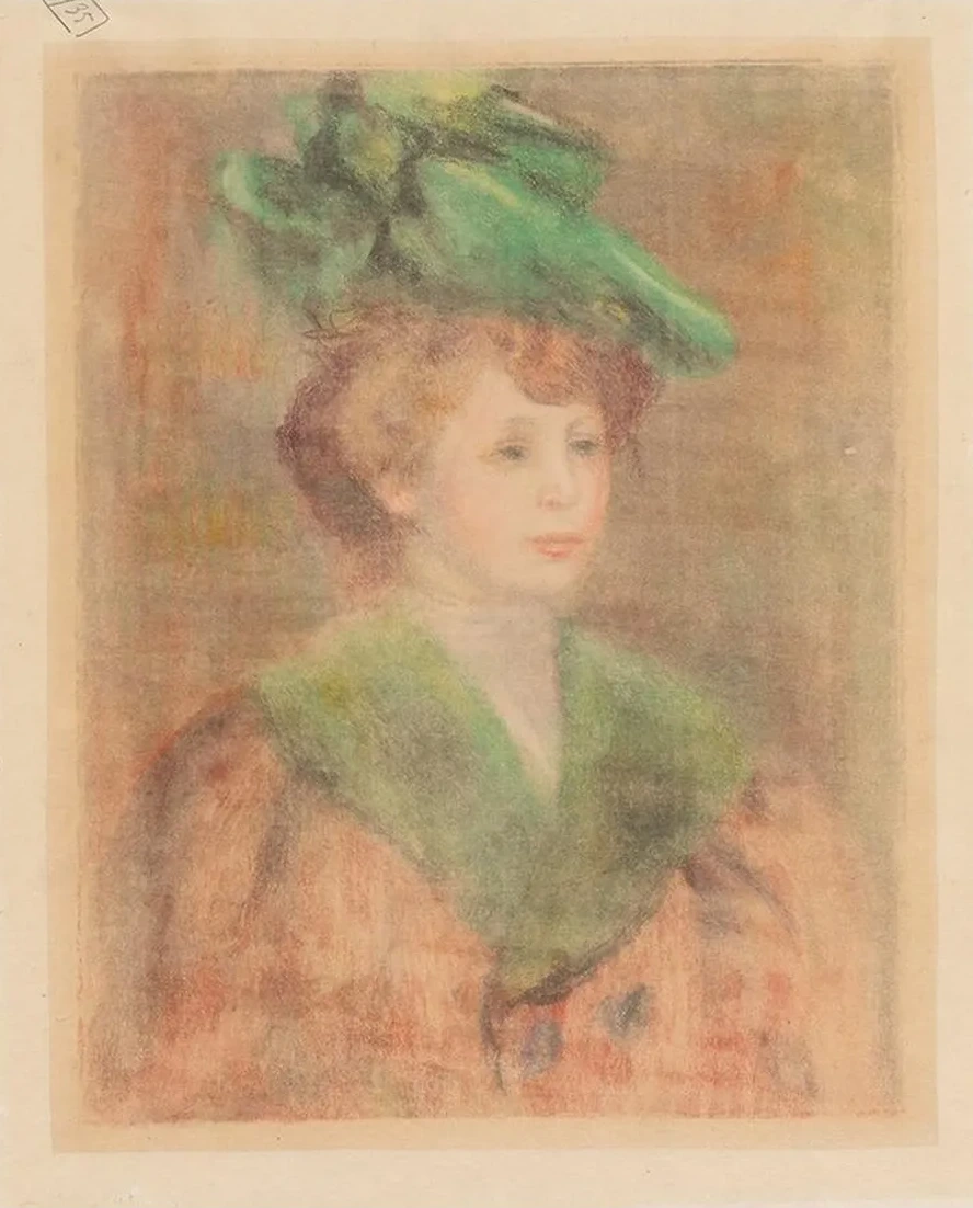 Lady With Green Hat (Mlle. Dieterle)