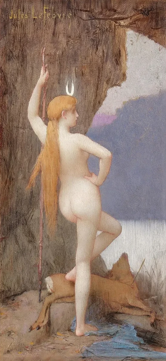 Lady With The Rose (Charlotte Louise Burckhardt)