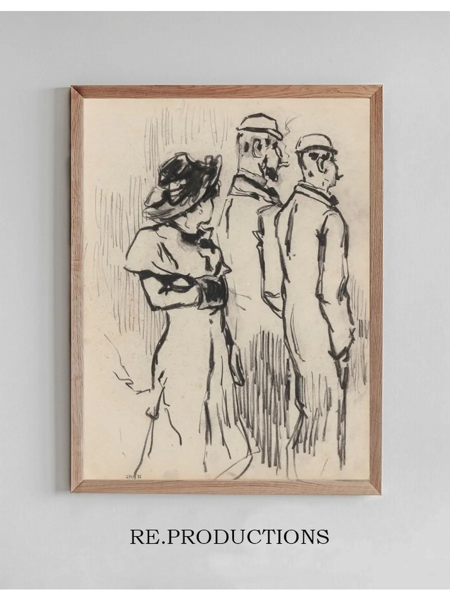 Lady and Two Gentlemen