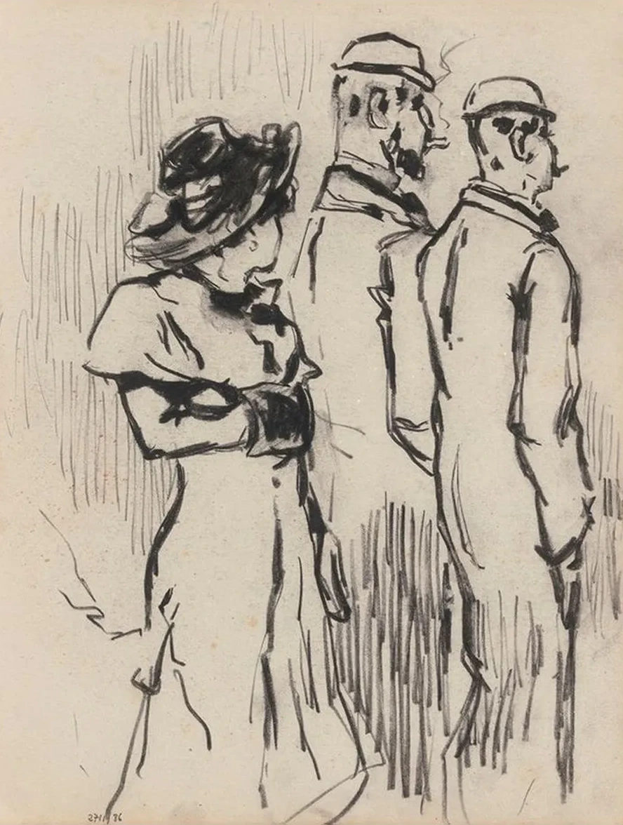 Lady and Two Gentlemen