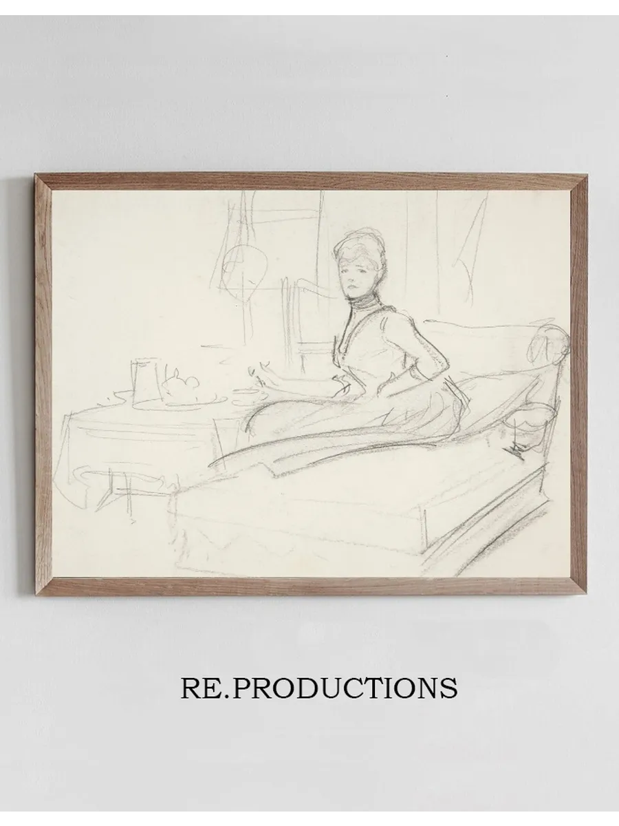 Lady at TeaTable