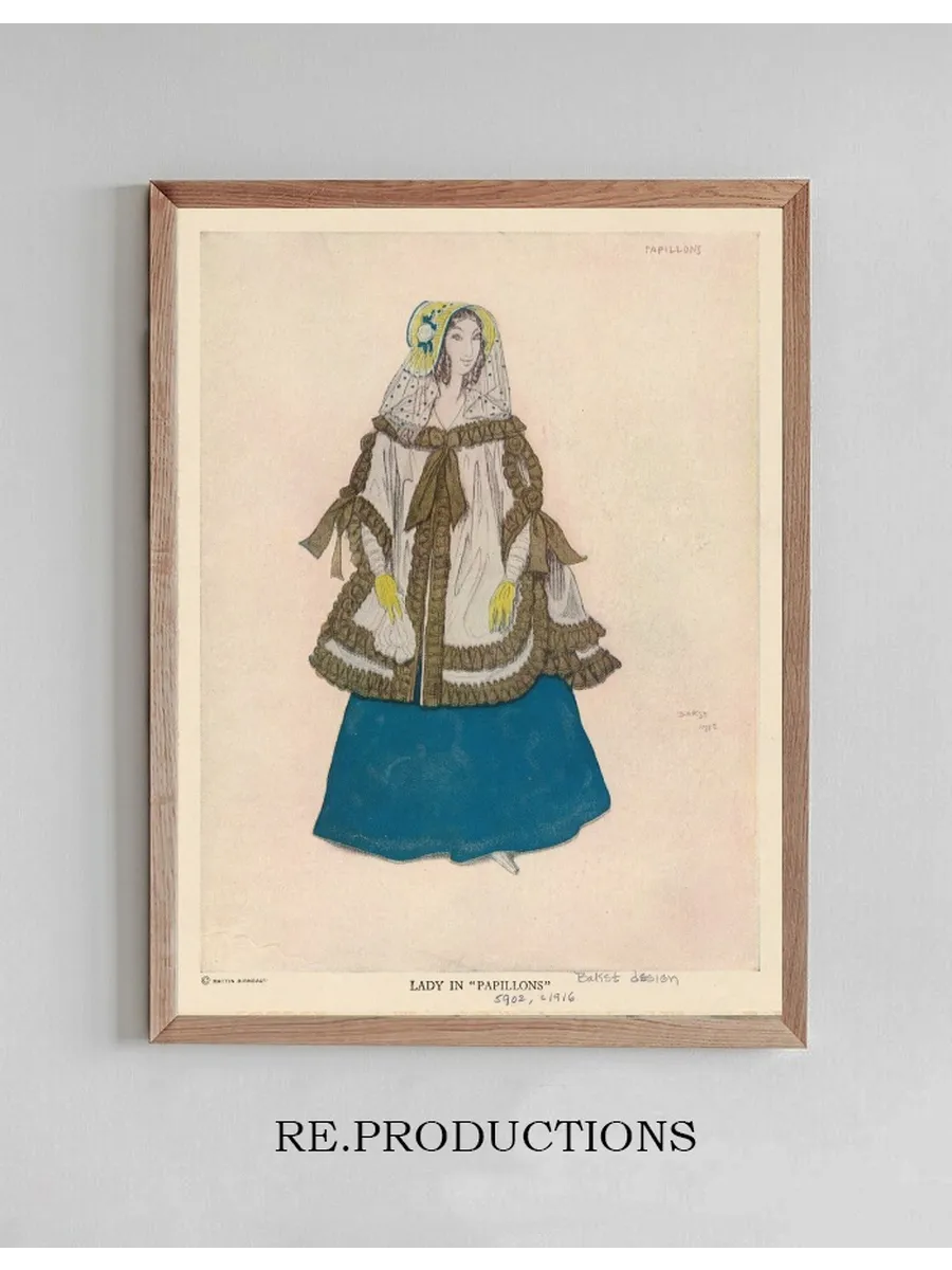 Lady in Papillons