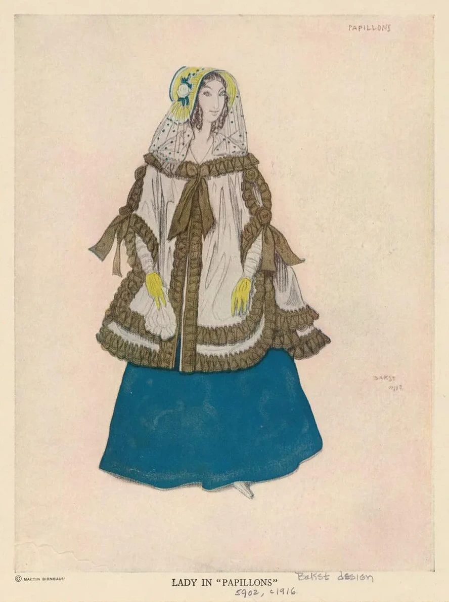 Lady in Papillons