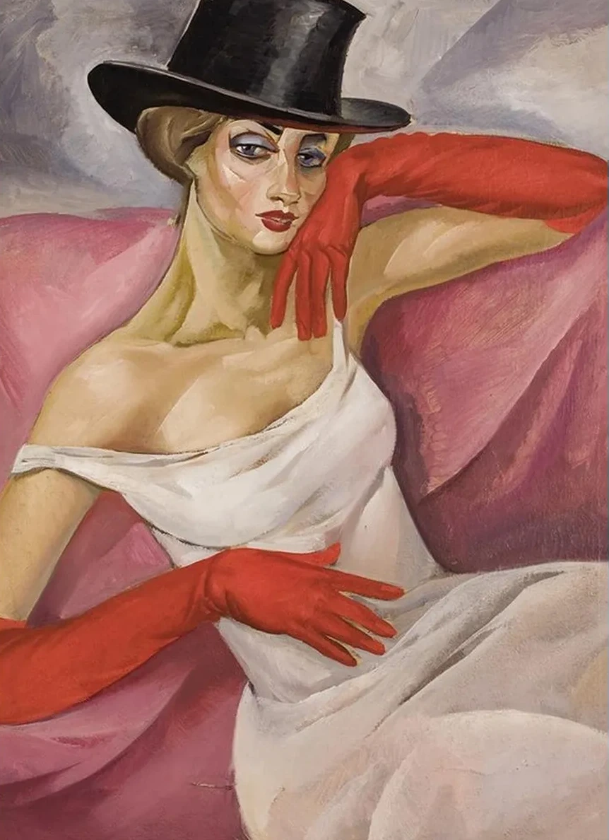 Lady in Top Hat