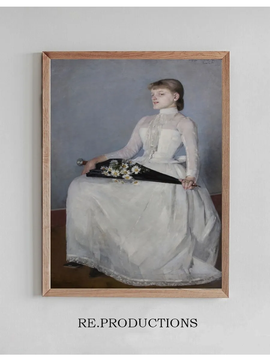 Lady in a White Dress