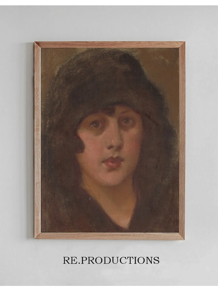 Lady in a Black Hat
