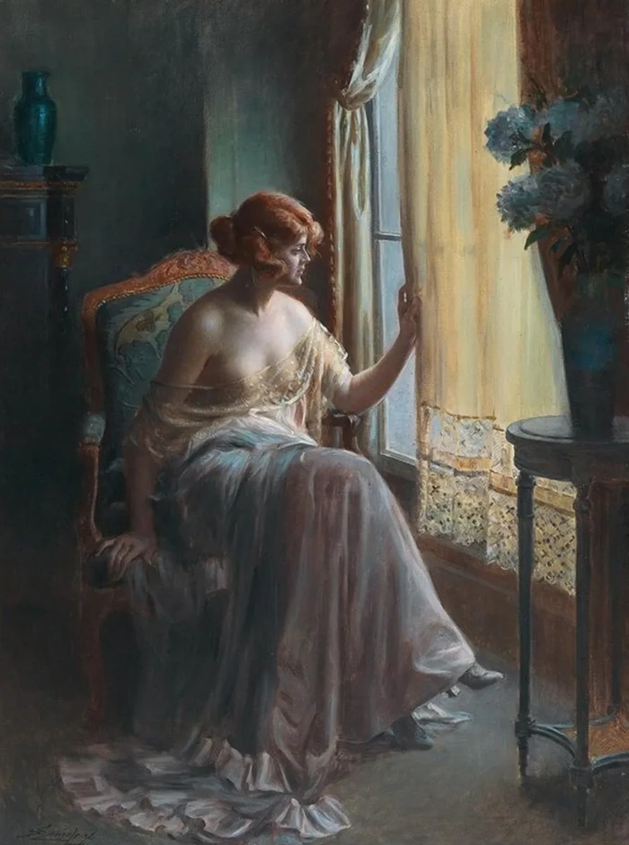 Lady in the Boudoir