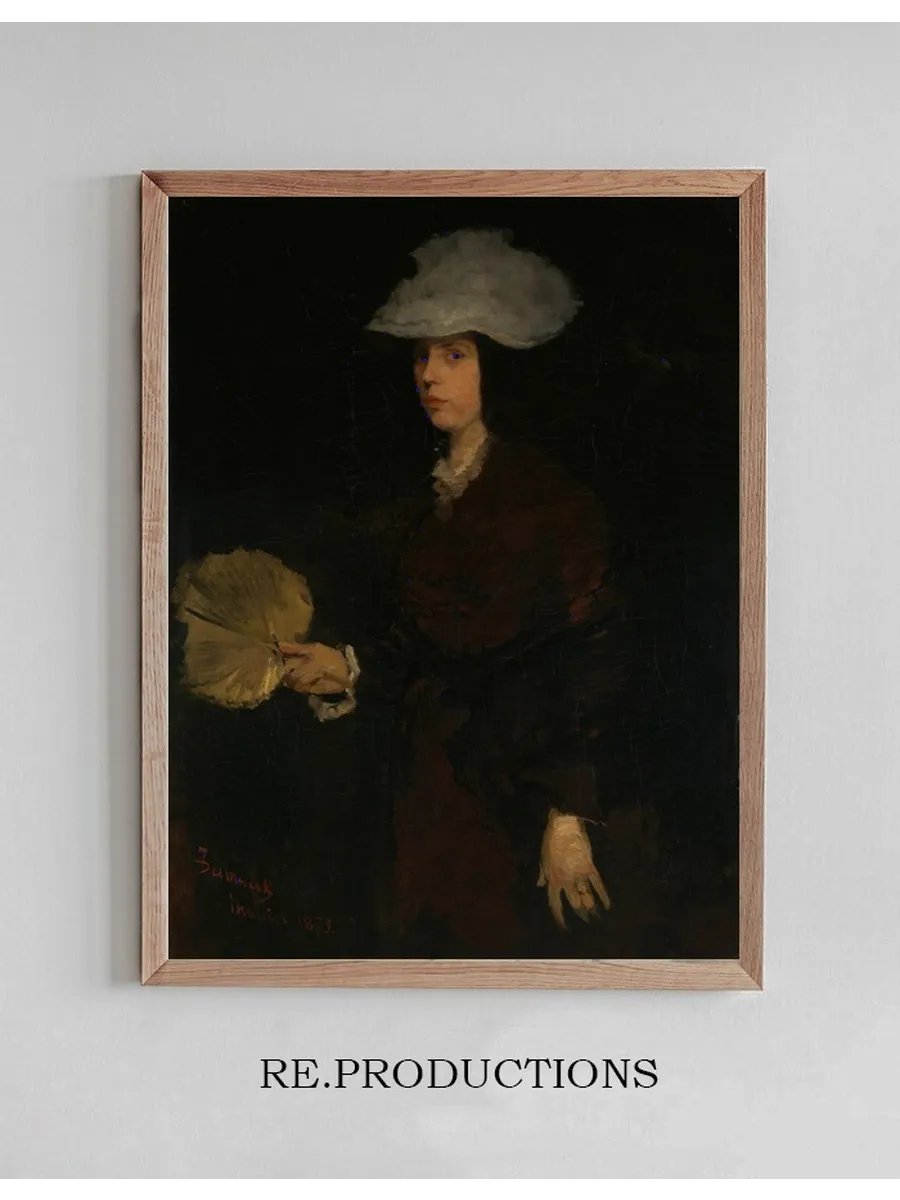 Lady with Fan