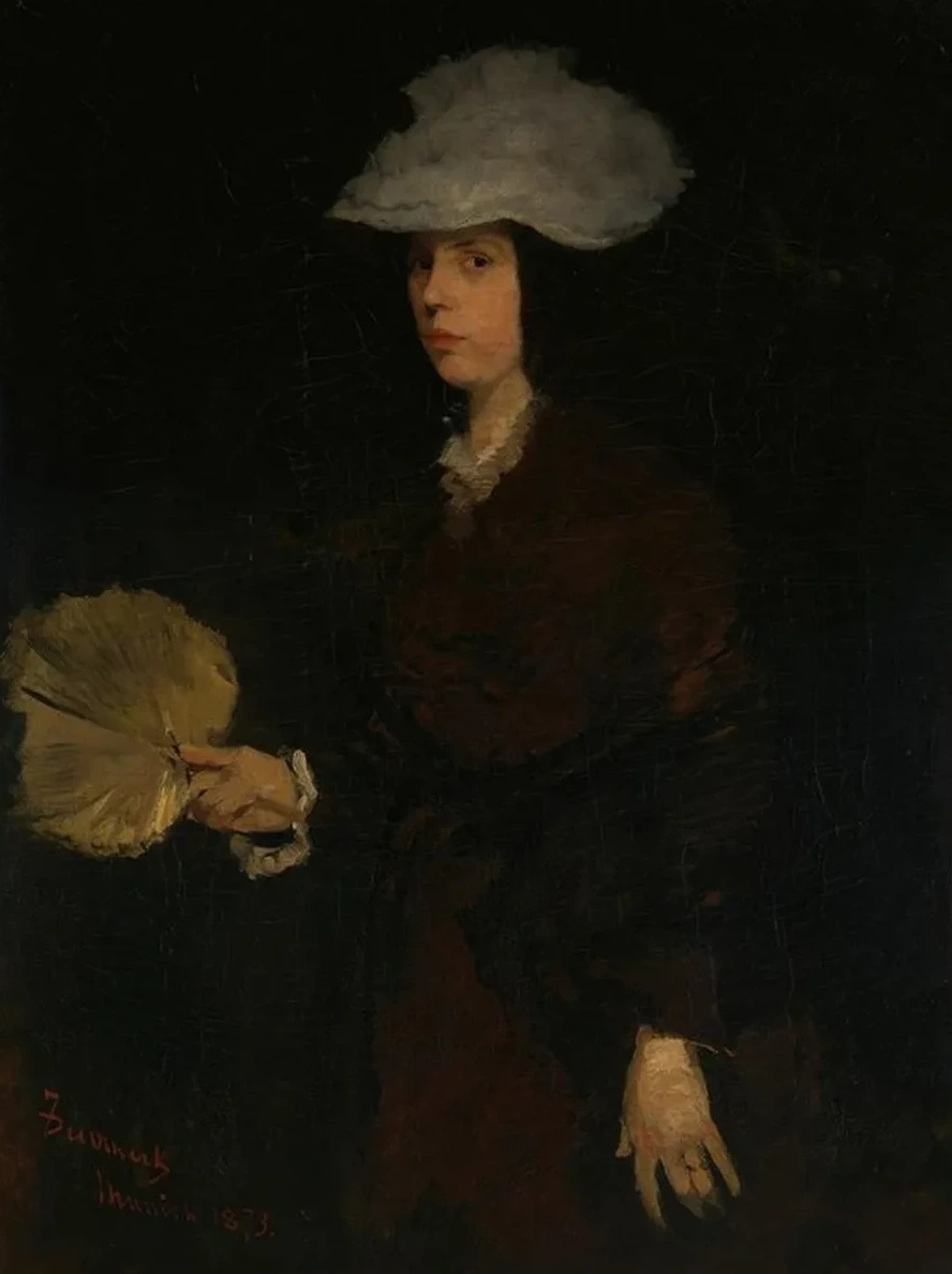 Lady with Fan