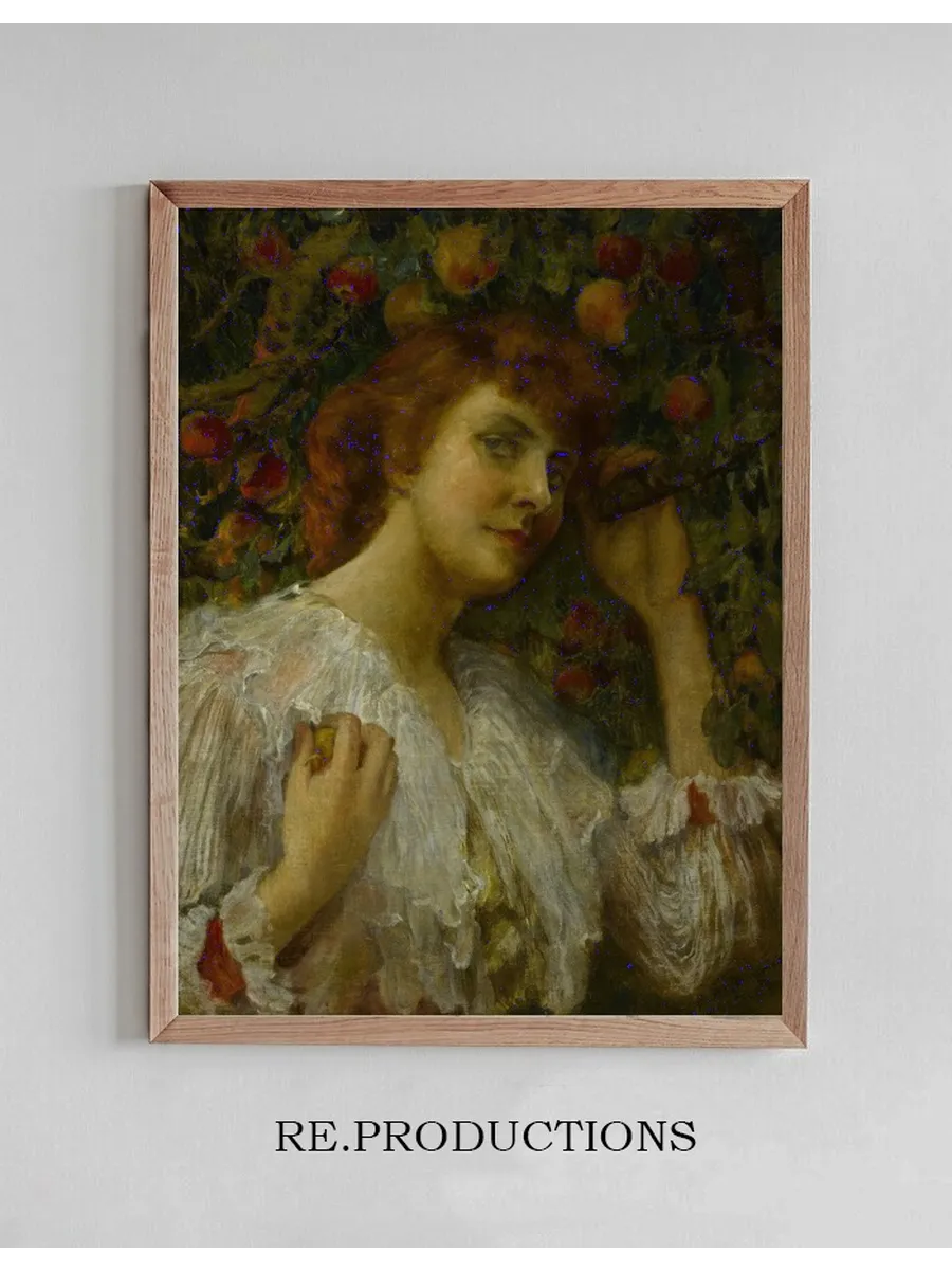 Lady with Peaches