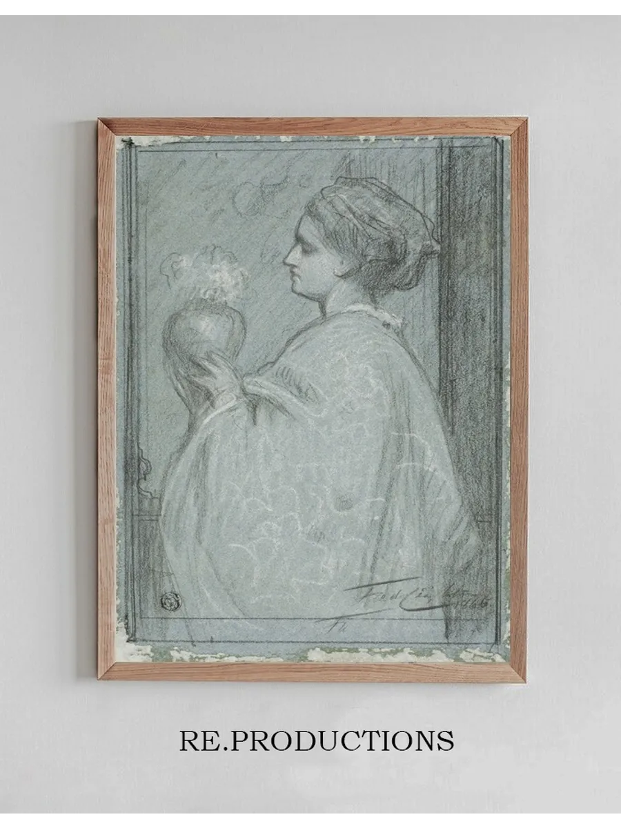 Lady with Vase