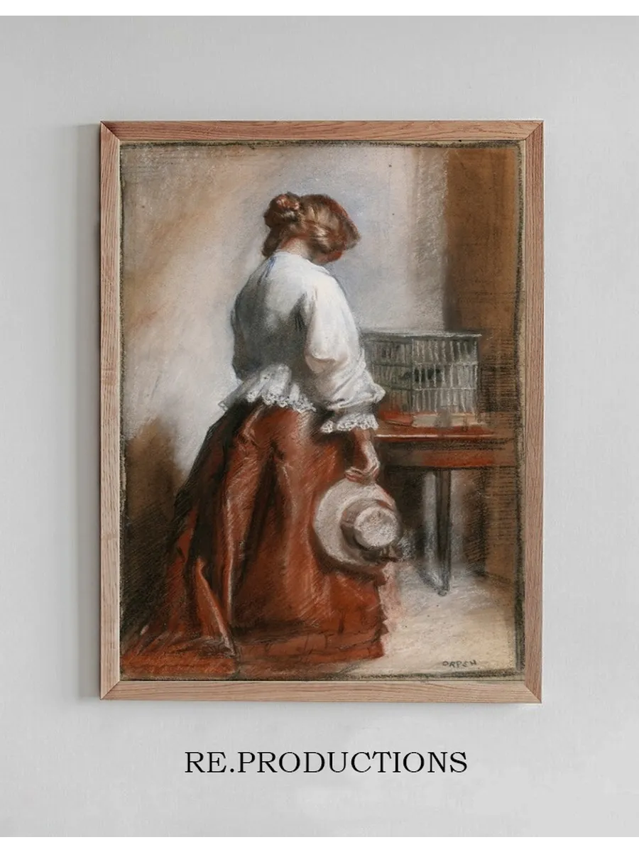 Lady with a Birdcage