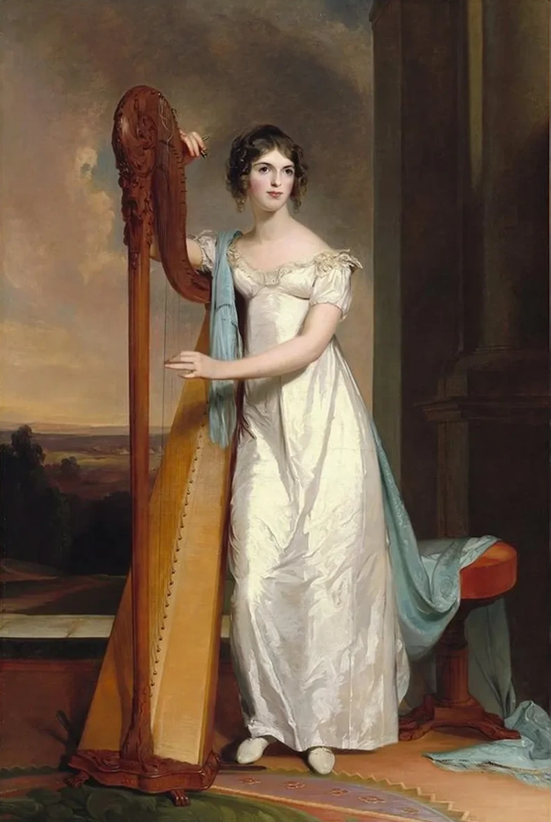 Lady with a Harp Eliza Ridgely