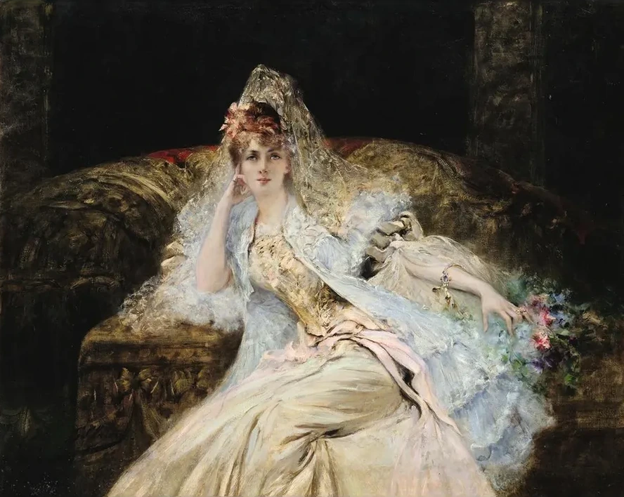 Lady with a Mantilla